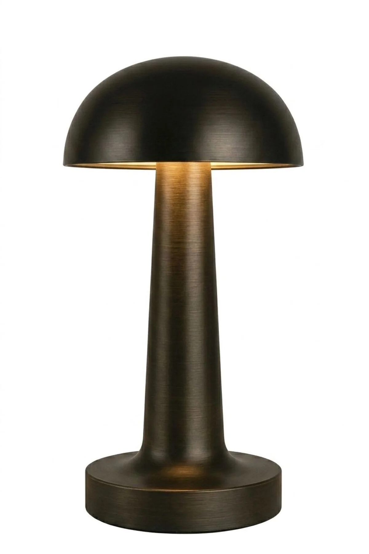 CT-8428 Lizbon Şarjlı Masa Lambası | Antik Siyah Modern | Kablosuz LED Dekoratif Gece Lambası - Görsel 2