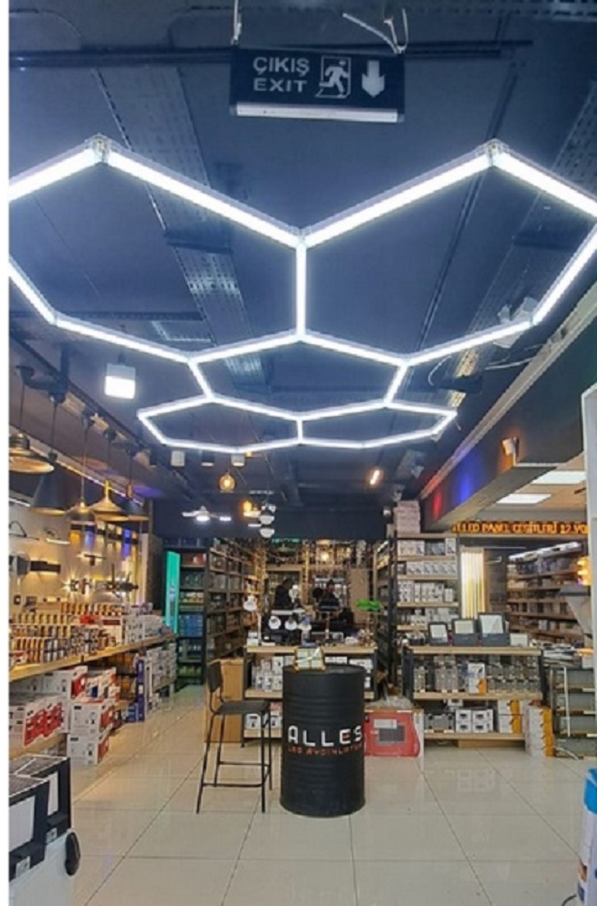 CT-9082 ANZER LED LINEER ARMATÜR BEYAZ IŞIK 360W