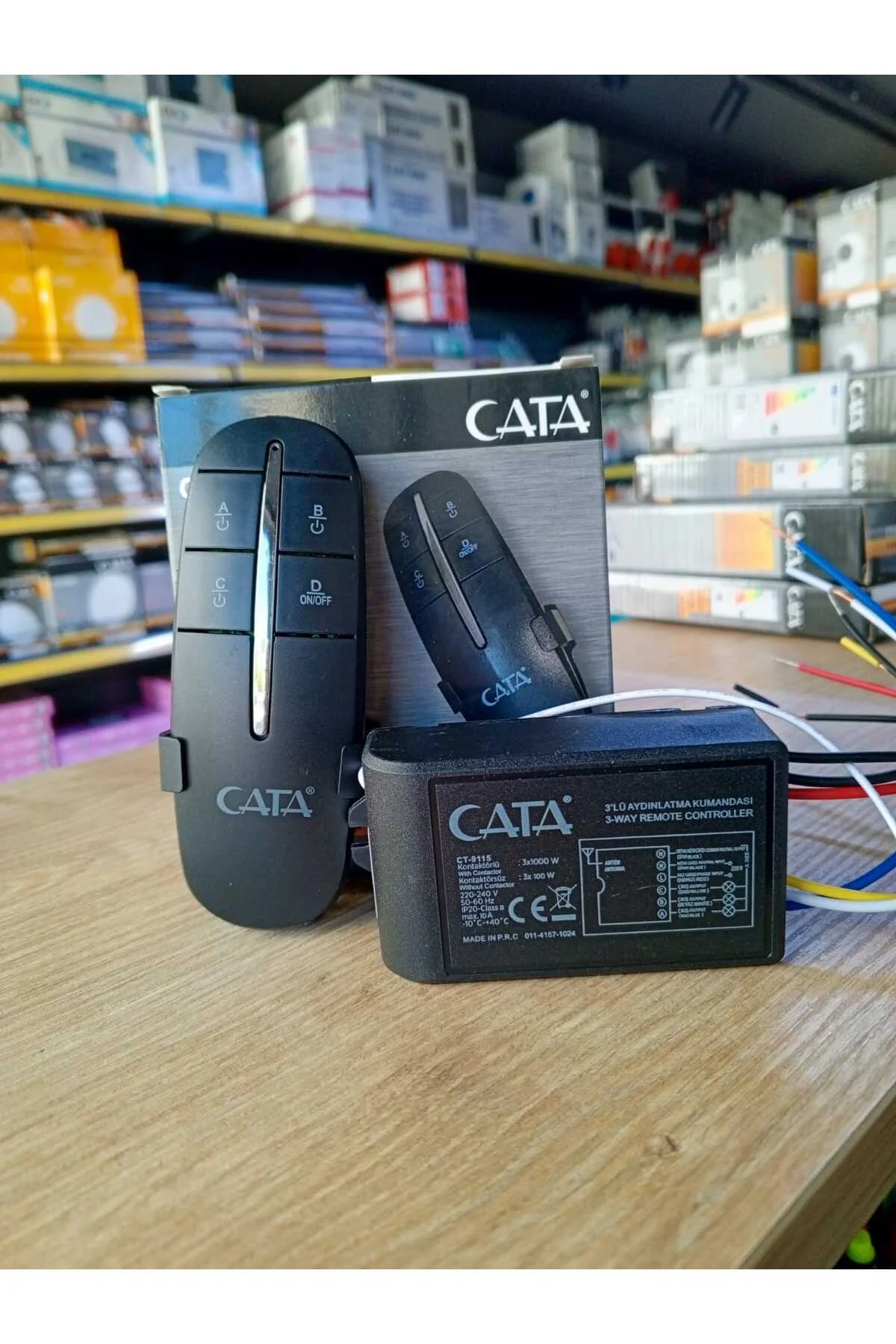 Ct 9115 3x1000 3lü Aydınlatma Işık Kumandası Üçlü Ct 9115 3x1000 3lü Aydınlatma Işık Kumandası Üçlü - Görsel 3