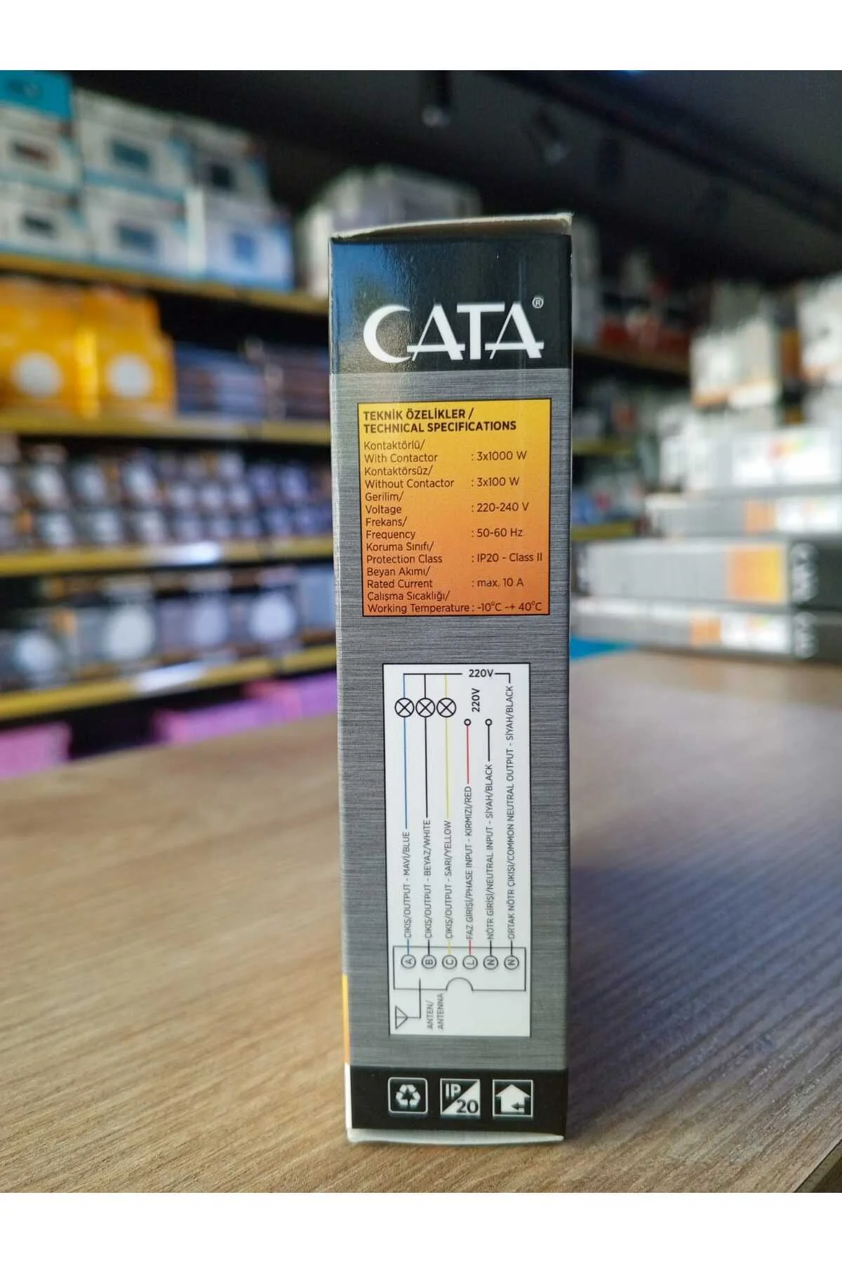 Ct 9115 3x1000 3lü Aydınlatma Işık Kumandası Üçlü Ct 9115 3x1000 3lü Aydınlatma Işık Kumandası Üçlü - Görsel 4