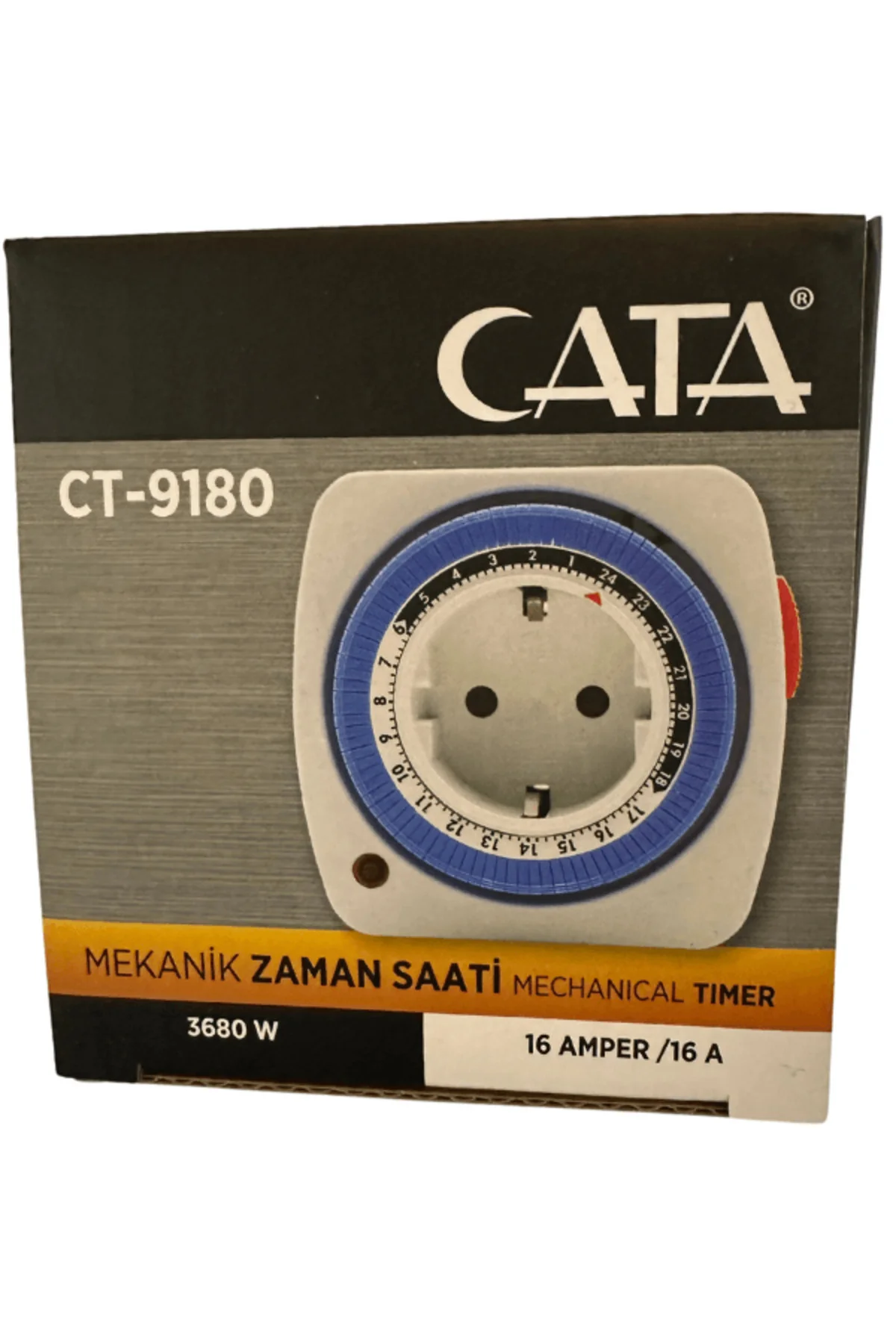 CT-9180 3680W 16 Amper Mekanik Zaman Saati (8 Adet) - Görsel 2