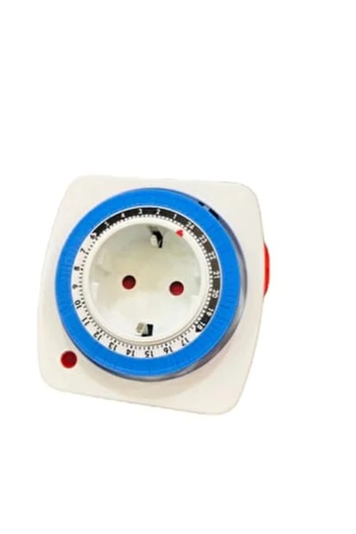 Ct-9180 Zaman Ayarlı Priz Mekanik Ayarlanabilir Timer Saati 3680W Ct-9180 Zaman Ayarlı Priz Mekanik Ayarlanabilir Timer Saati 3680W - Görsel 2