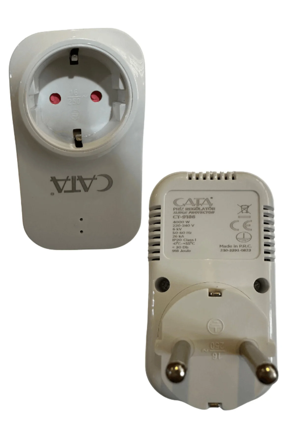 Ct-9186 Akım Ve Çocuk Korumalı Tekli Kablosuz Priz (1 ADET)