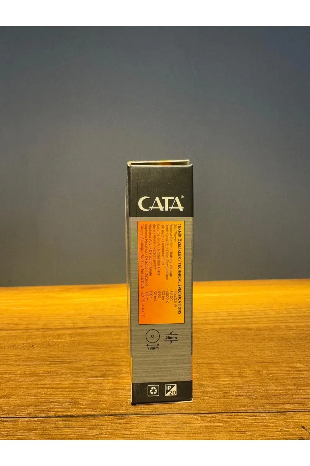 CT5180 LED CABINET SENSÖRLÜ 4000K USB ŞARJLI ANAHTARLI KABİN/KORİ