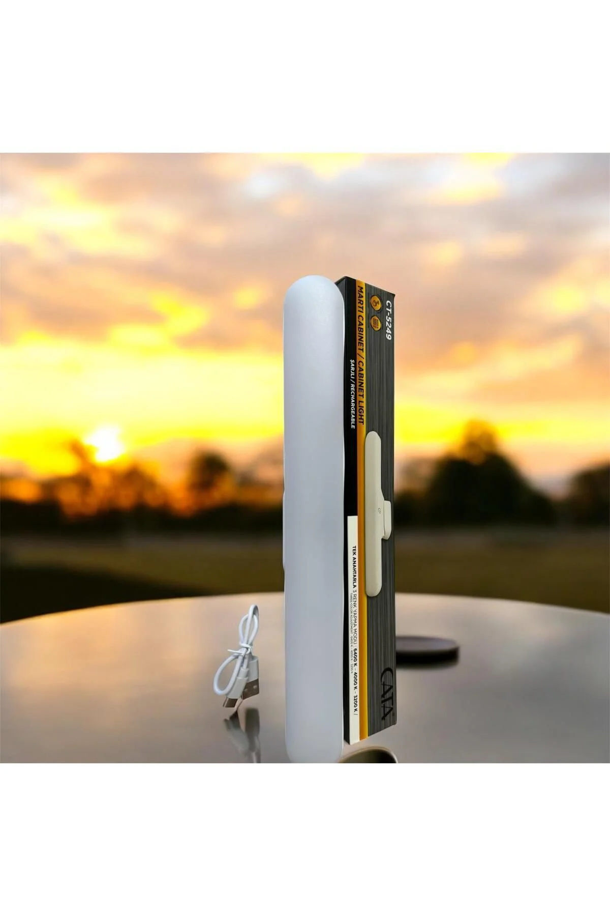 CT5249 MARTI 3 RENKLİ FLAŞÖRLÜ DOKUNMATİK MIKNATISLI ŞARJLI KABLO