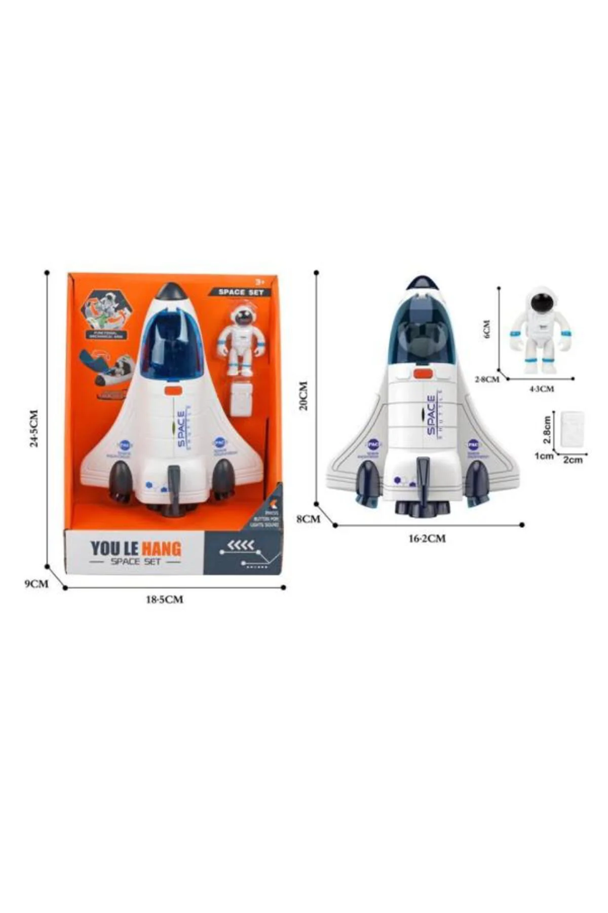 CTOYS Astronotlu Uzay Aracı – Işıklı ve Sesli Space Set (CTOY-261) Fiyatı, Yorumları ve Özellikleri
