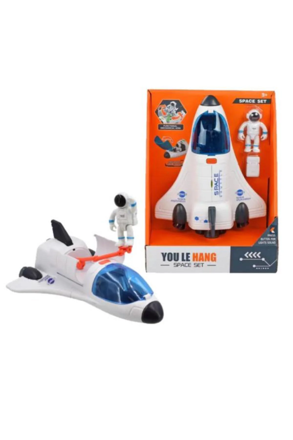 CTOYS Astronotlu Uzay Aracı – Işıklı ve Sesli Space Set (CTOY-261) Fiyatı, Yorumları ve Özellikleri