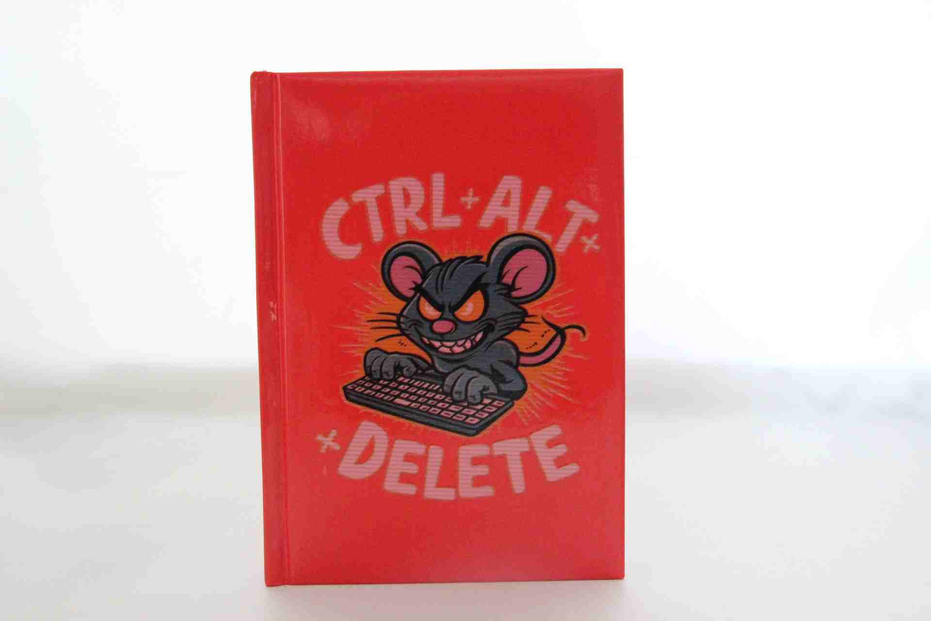Ctrl Alt Delete Tasarımlı Termos ve Defter Hediye Kutusu