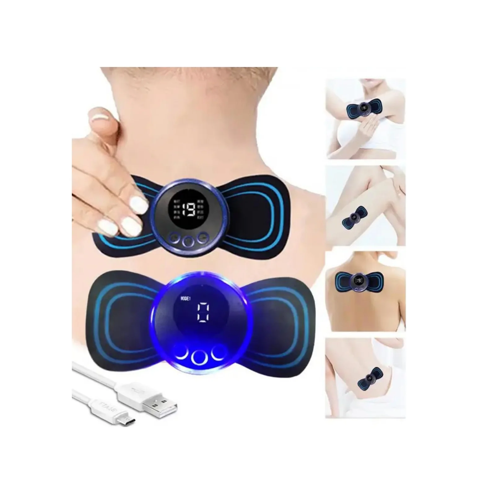 Ctstones Elektronik Kas Uyarıcı Ems Masaj Pedi Evde Spor Destekle