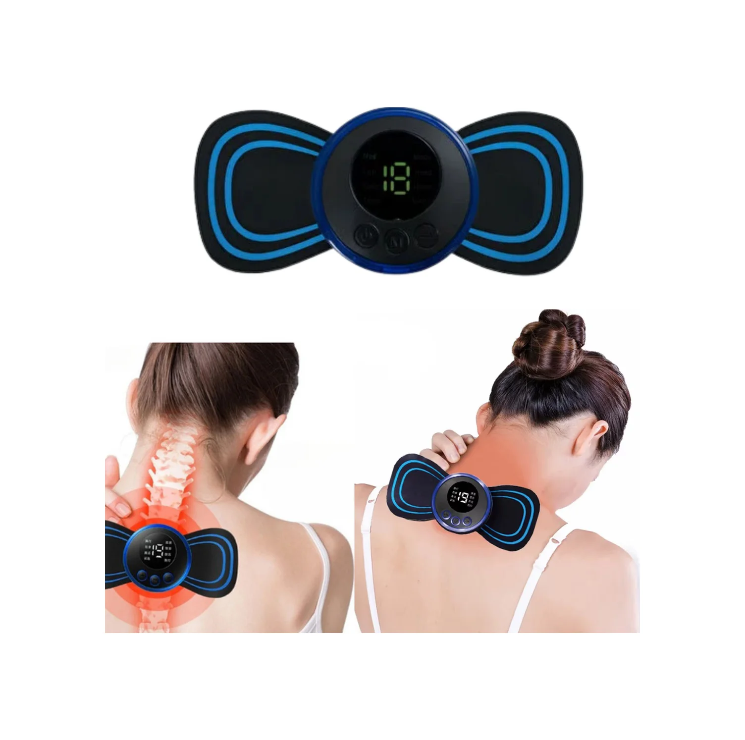 Ctstones Elektronik Kas Uyarıcı Ems Masaj Pedi Evde Spor Destekle