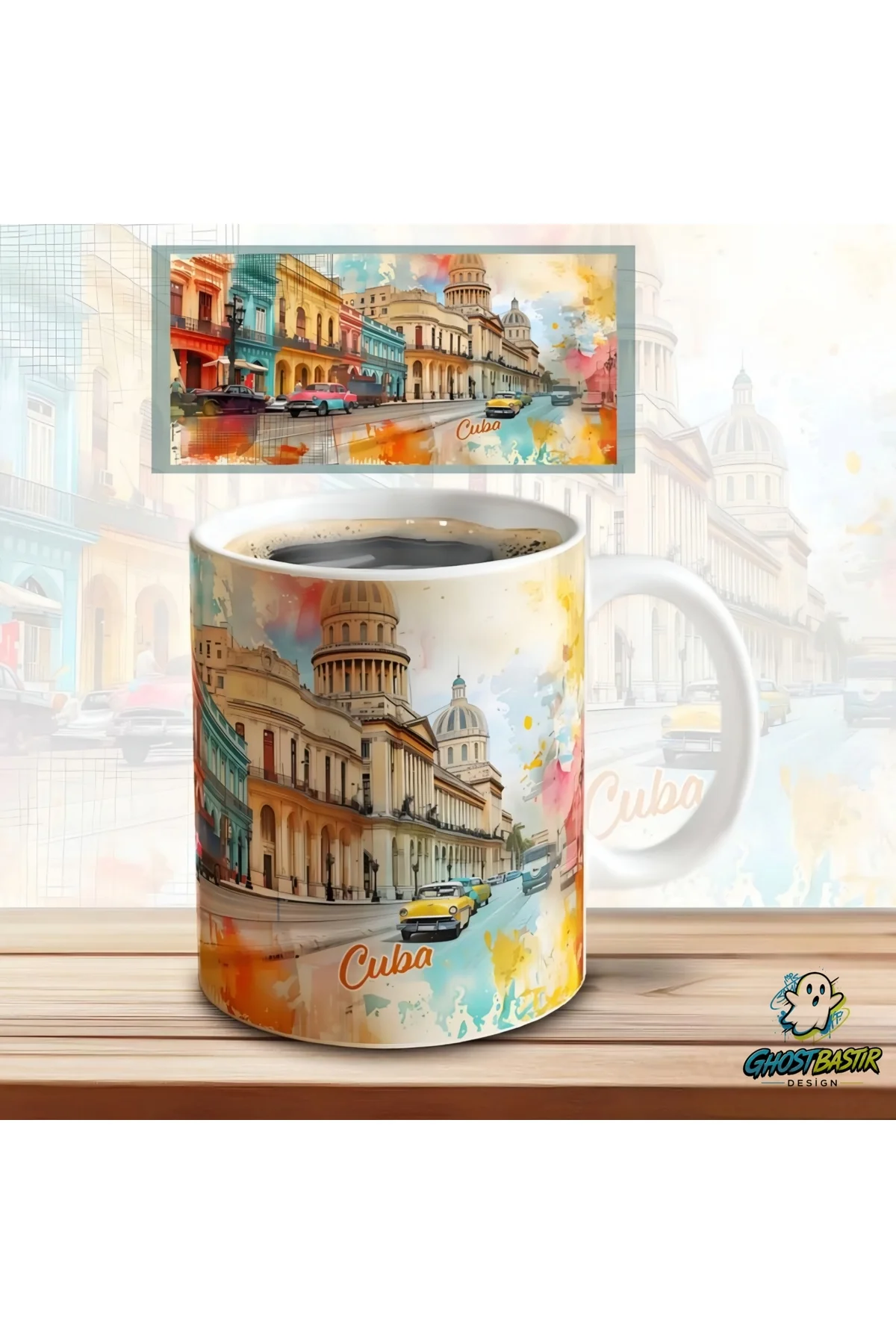 Cuba Kupa Bardak | Tek Adet K0541