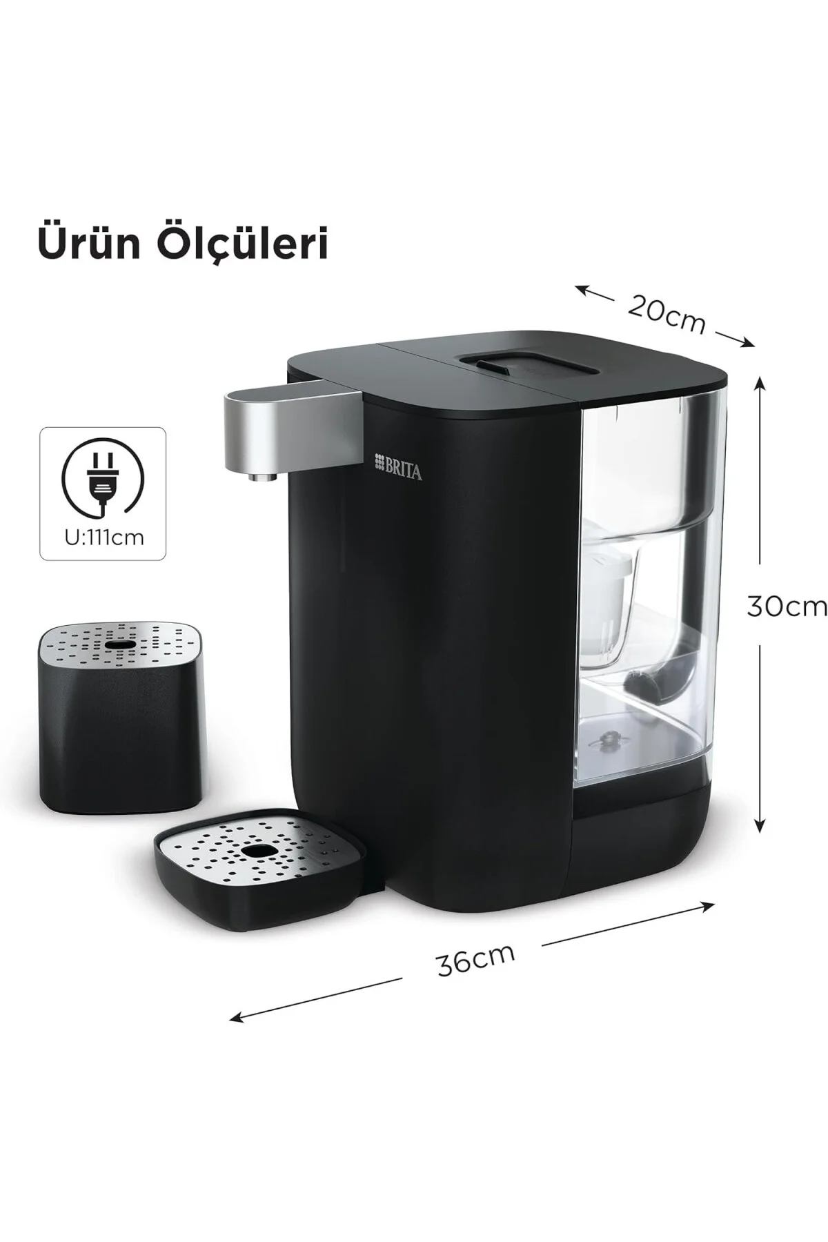 CUBE Tezgah Üstü Su Arıtma Cihazı – Beyaz (4,0 L)