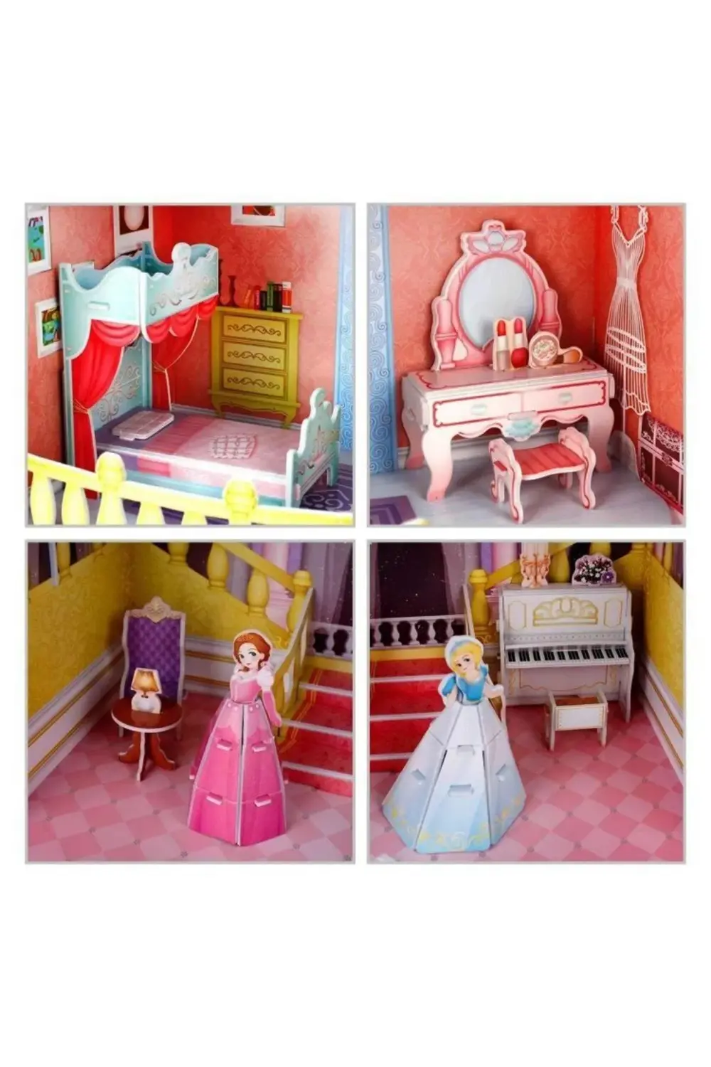 CubicFun Peri Masalı Şatosu 3D Puzzle