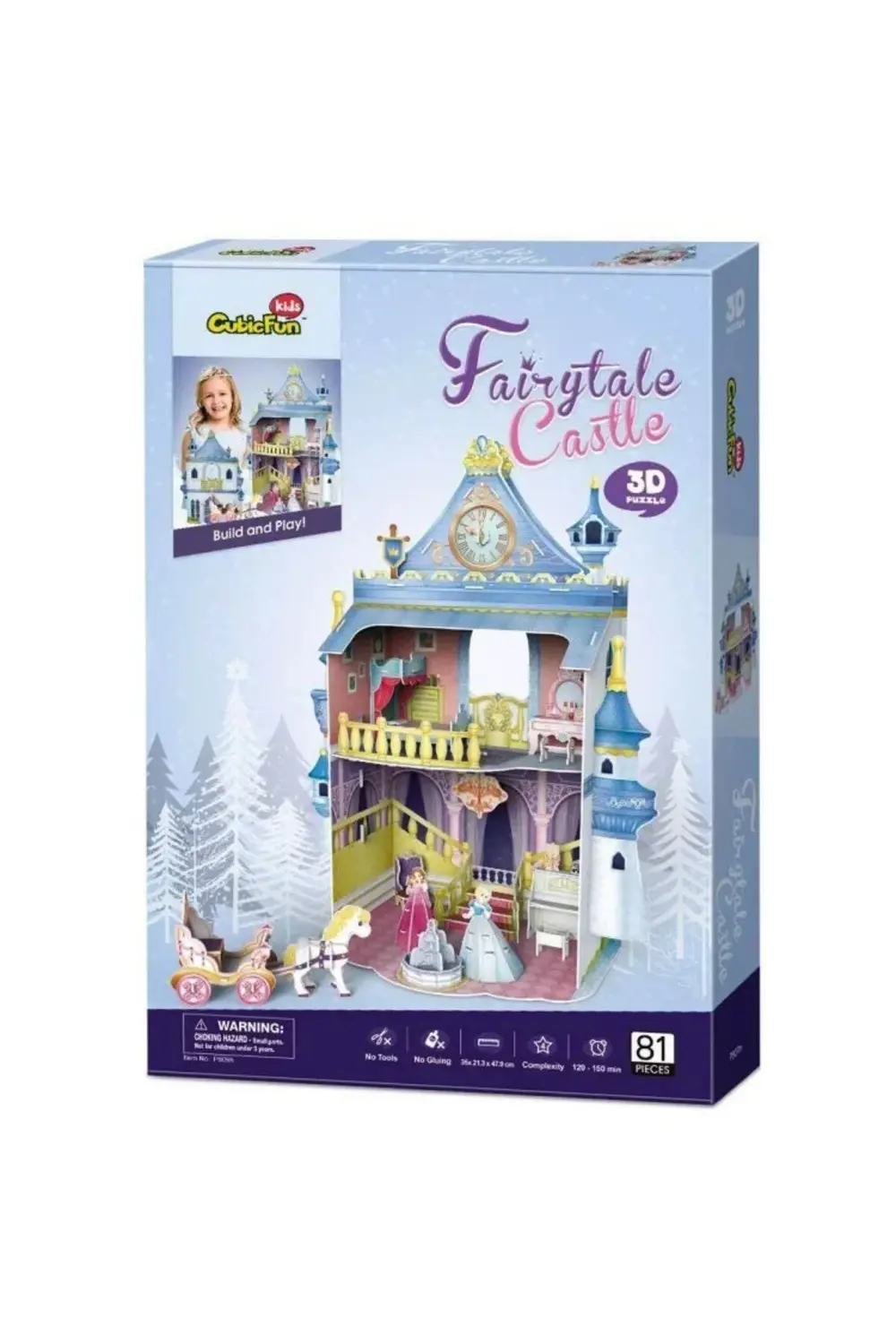 CubicFun Peri Masalı Şatosu 3D Puzzle