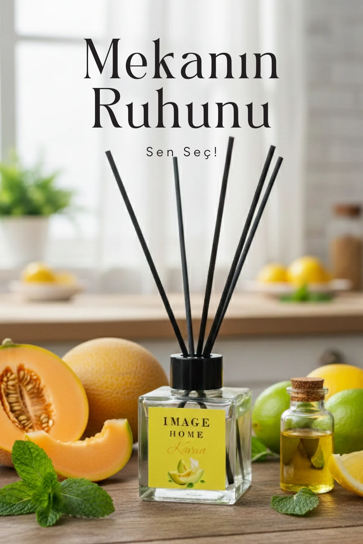 Çubuklu Oda Kokusu Kavun 100 ml