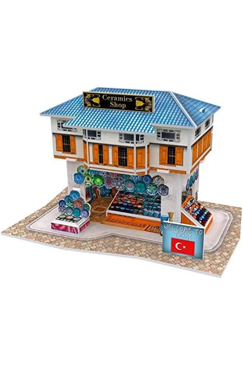 CUB/W3111H 3D 25 Parça Puzzle Türk Seramik Mağazası 1185222