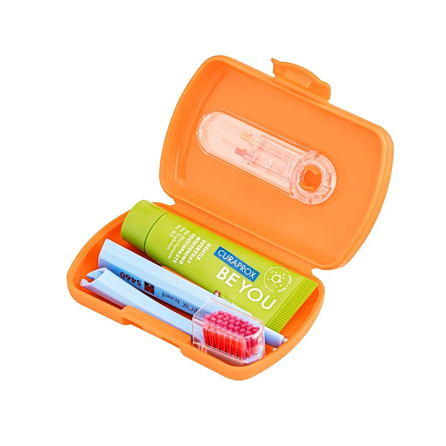 Curaprox Be You Travel Set Turuncu Curaprox Be You Travel Set Turuncu