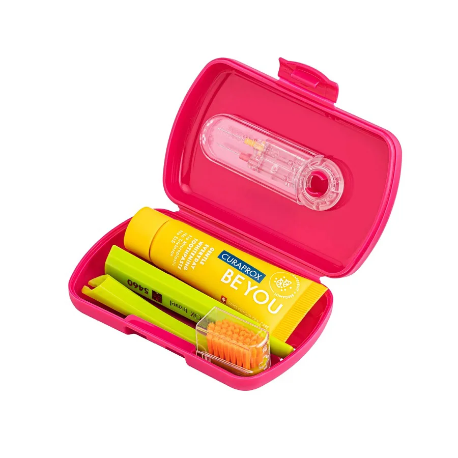 Curaprox Be You Travel Set, Koyu Pembe Curaprox Be You Travel Set, Koyu Pembe