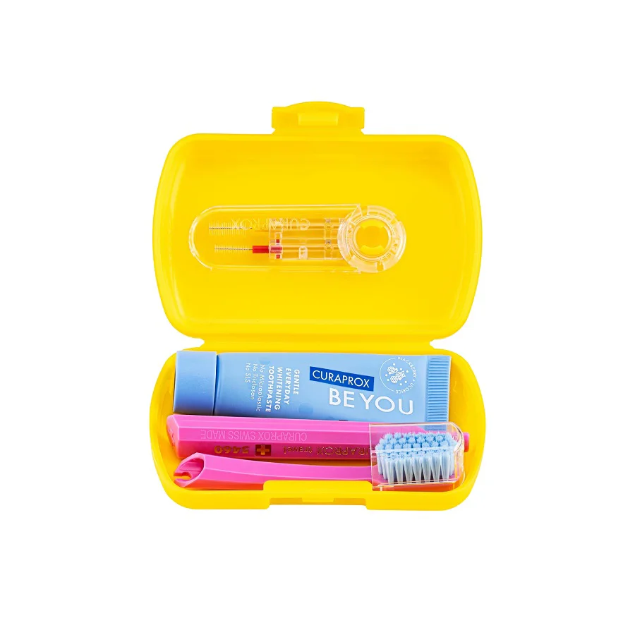 Curaprox Be You Travel Set Sarı Curaprox Be You Travel Set Sarı