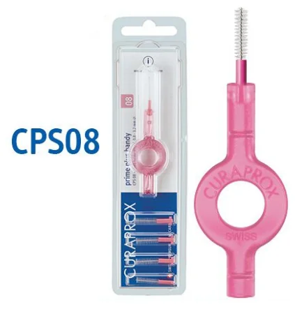 Curaprox CPS 08 Prime Plus Arayüz Fırçası Pembe Curaprox CPS 08 Prime Plus Arayüz Fırçası Pembe