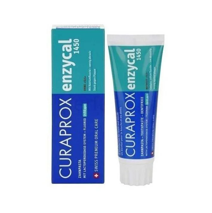 Curaprox Enzycal 1450 ppm Diş Macunu 75ml Curaprox Enzycal 1450 ppm Diş Macunu 75ml