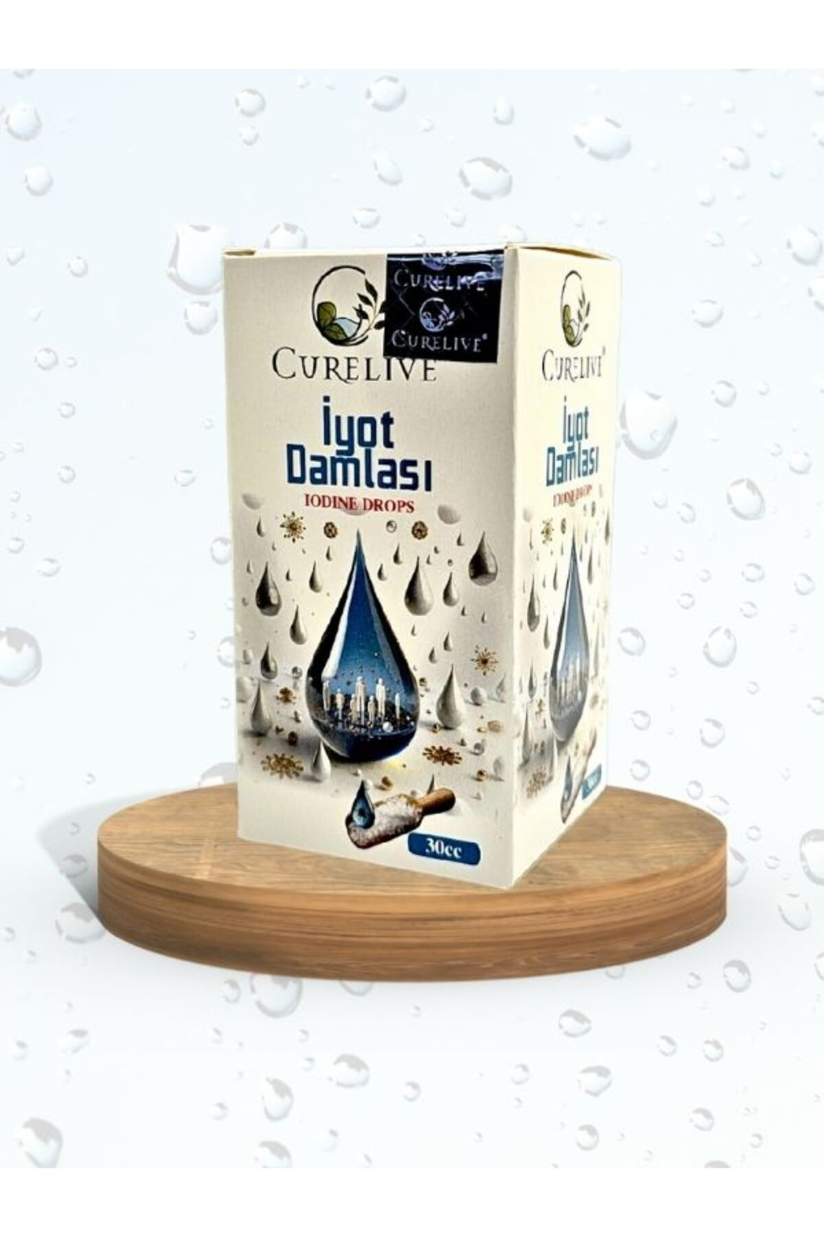 Aleyna Baharat Curelive İyot Damlası 30 Ml