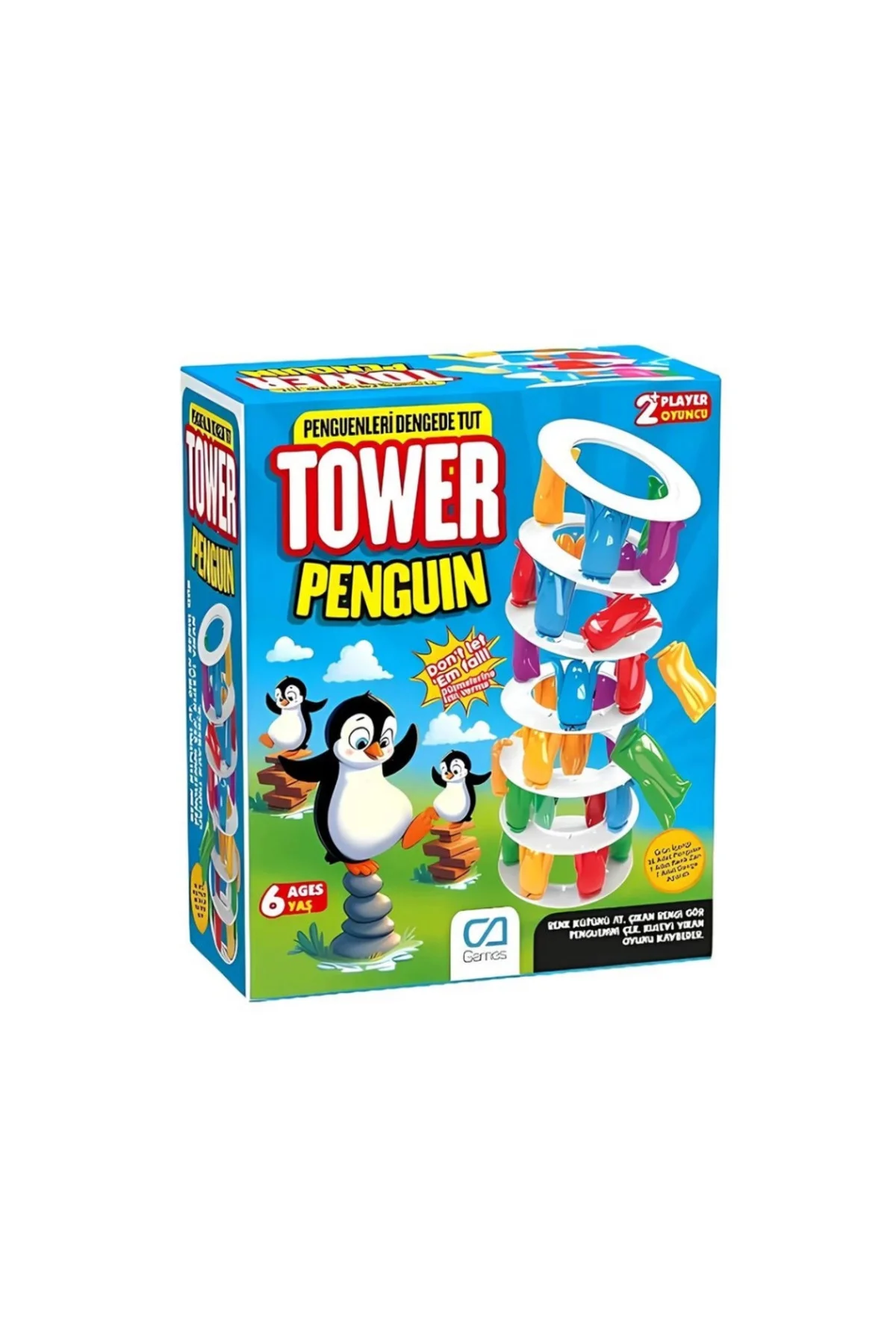 Curious & Genius Penguen Tower Denge Oyunu