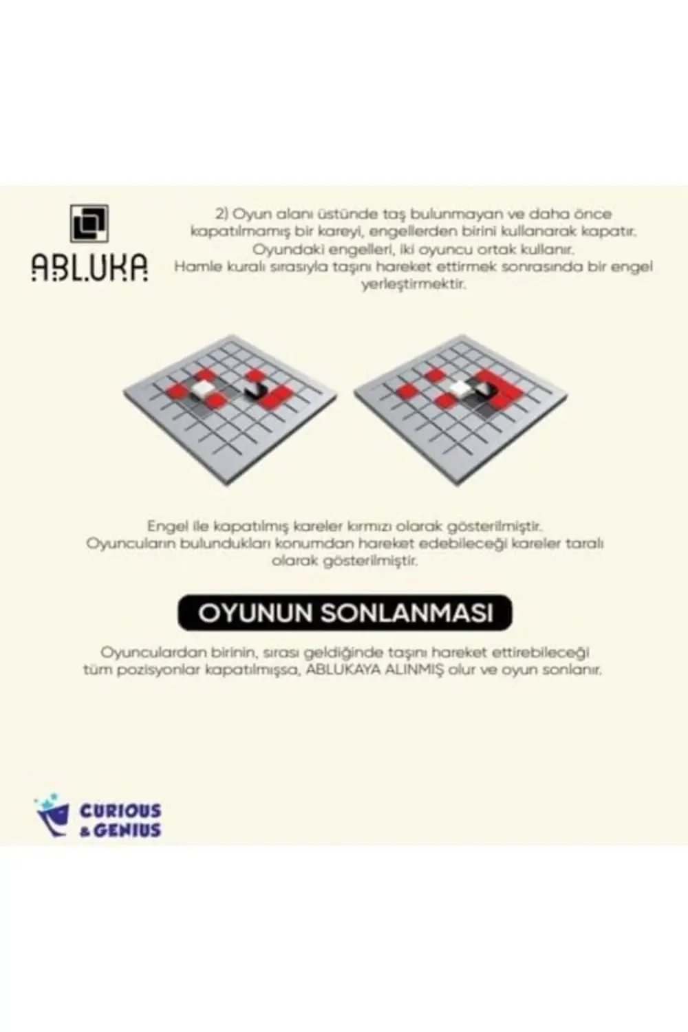 Curious&Genius Abluka Akıl ve Zeka Oyunu 395519