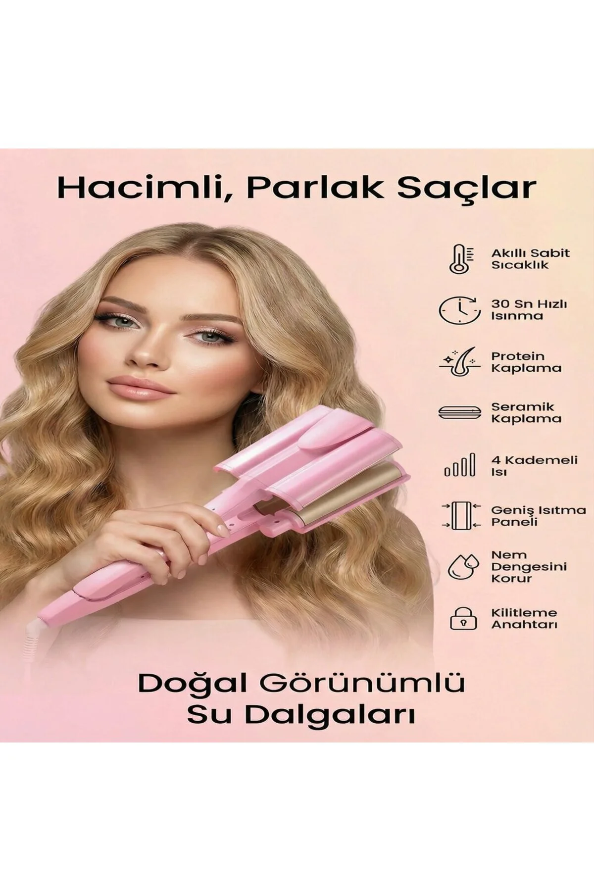 Curlıng Wag Saç Cihazı