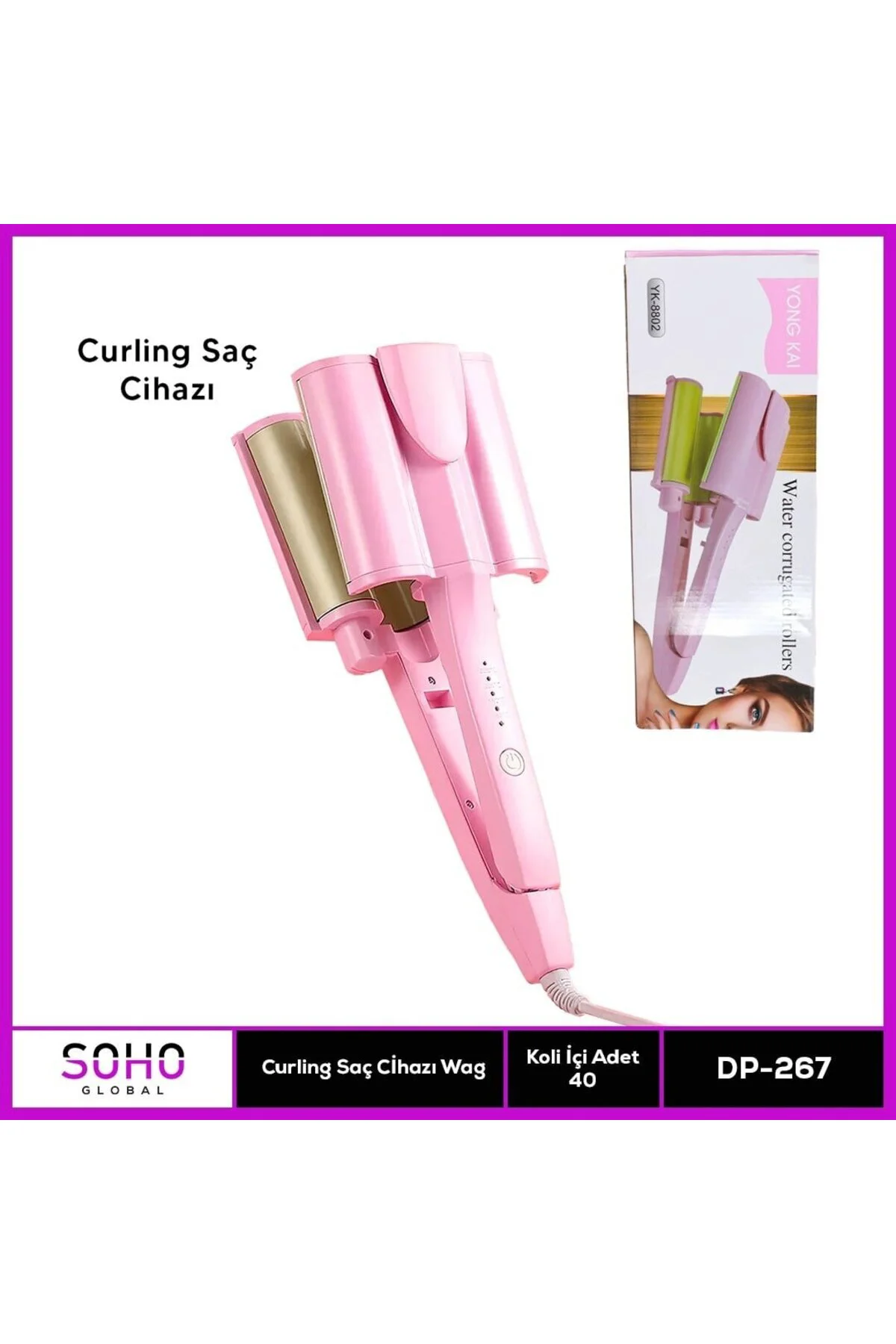 Curlıng Wag Saç Cihazı