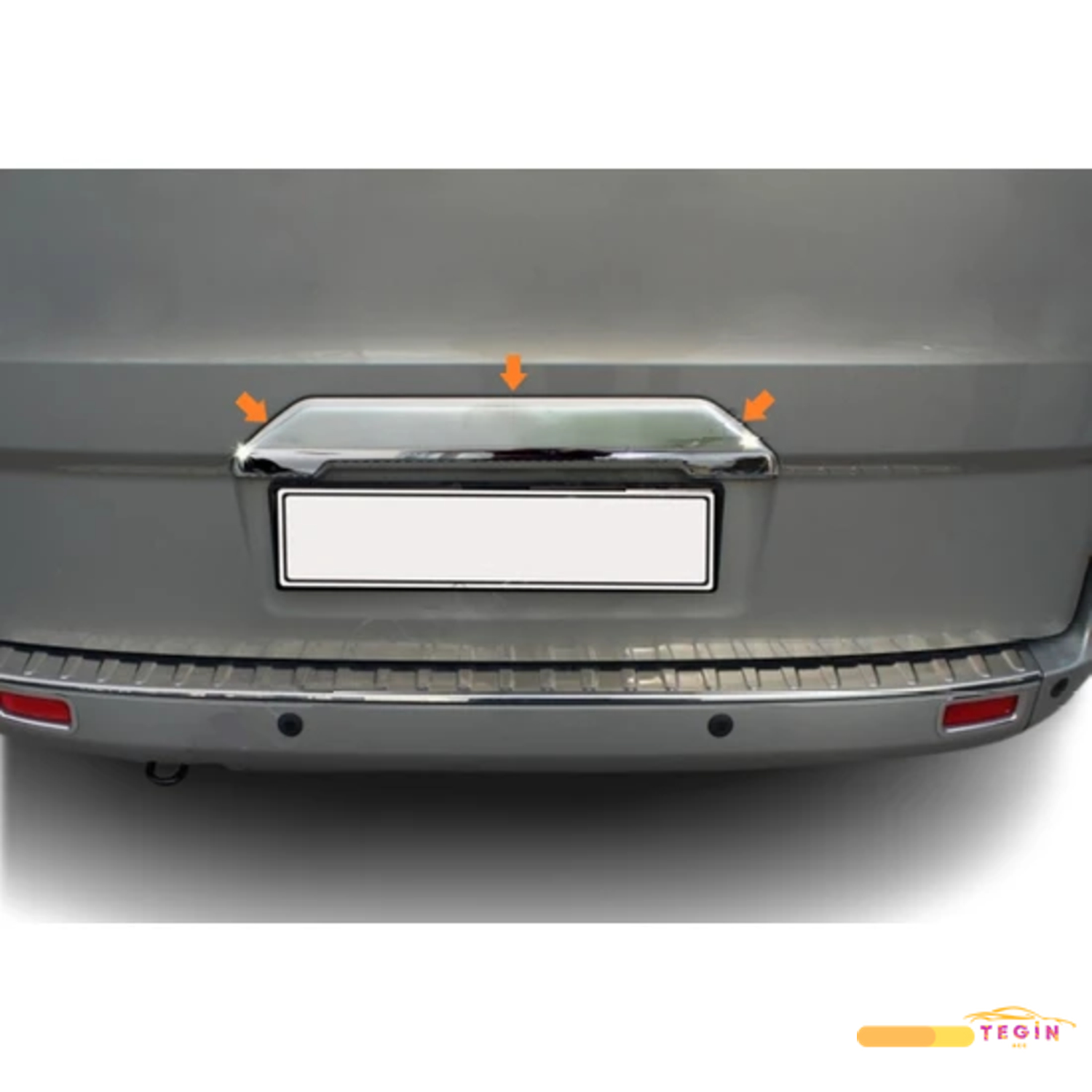 Custom VAN 2012 Sonrası Premium Yan Kapı Çıtası 5 Parça Paslanmaz