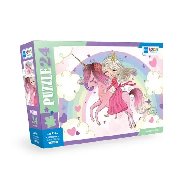 - Cute princess (Sevimli Prenses) - Puzzle 24 Parça