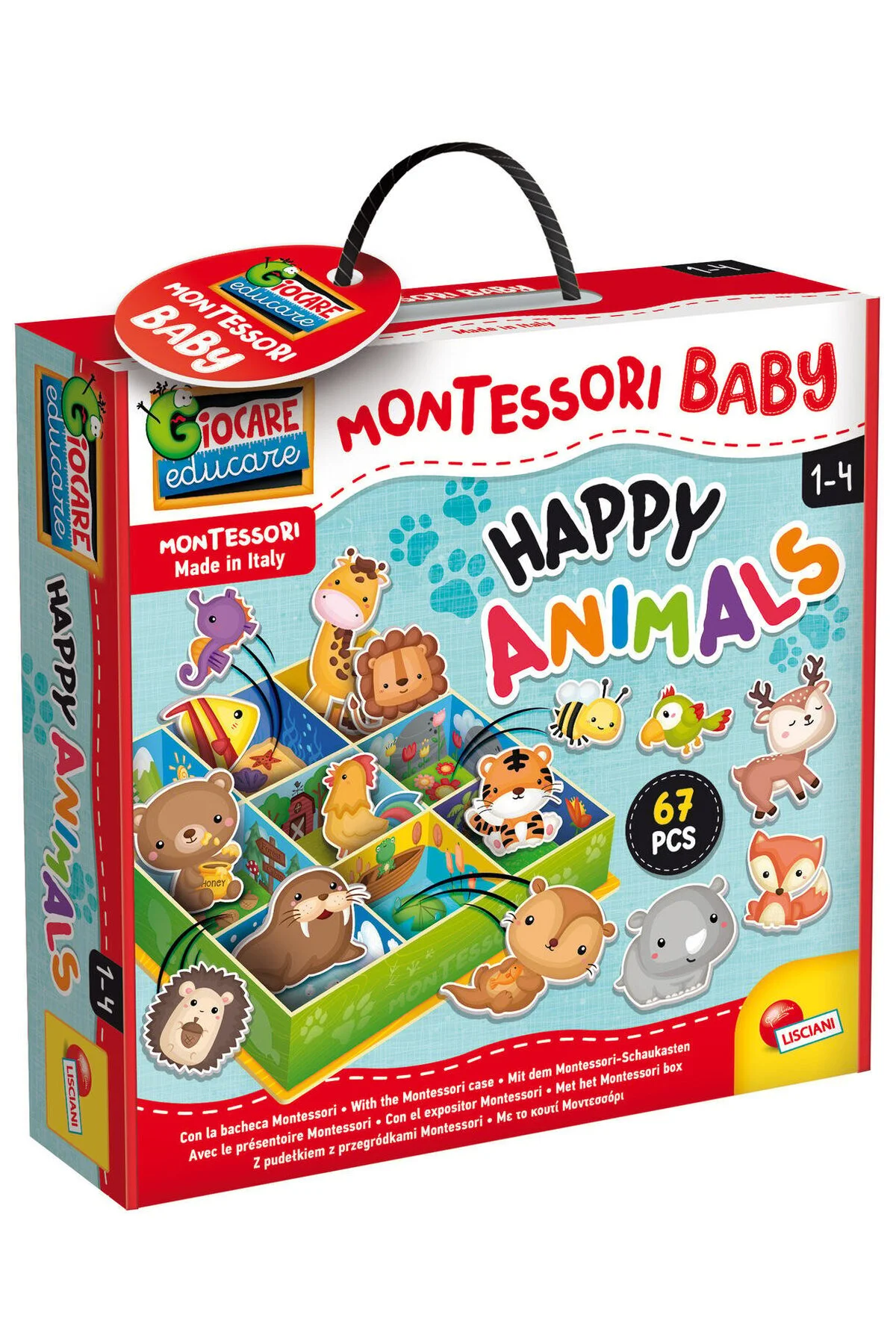 Cutiuta Montessori - Orta seviyedeki hayvanlar