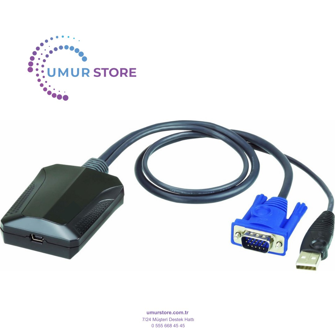 Cv211-At Portable Laptop Usb Console Crash Card Adaptör