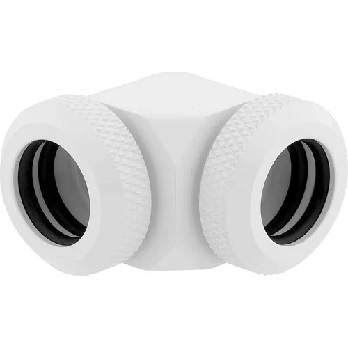 CX-9052027-WW Fitting (hard tube) ,XF Hardline 2-pack (90° Angled 12mm OD compression; glossy white)