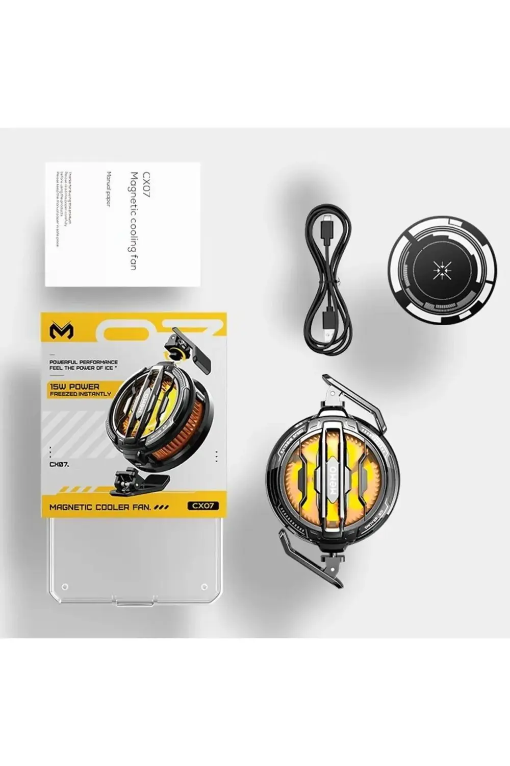 Cx Manyetik Mıknatıslı Magsafe Destekli Ultra Güçlü Telefon Soğut