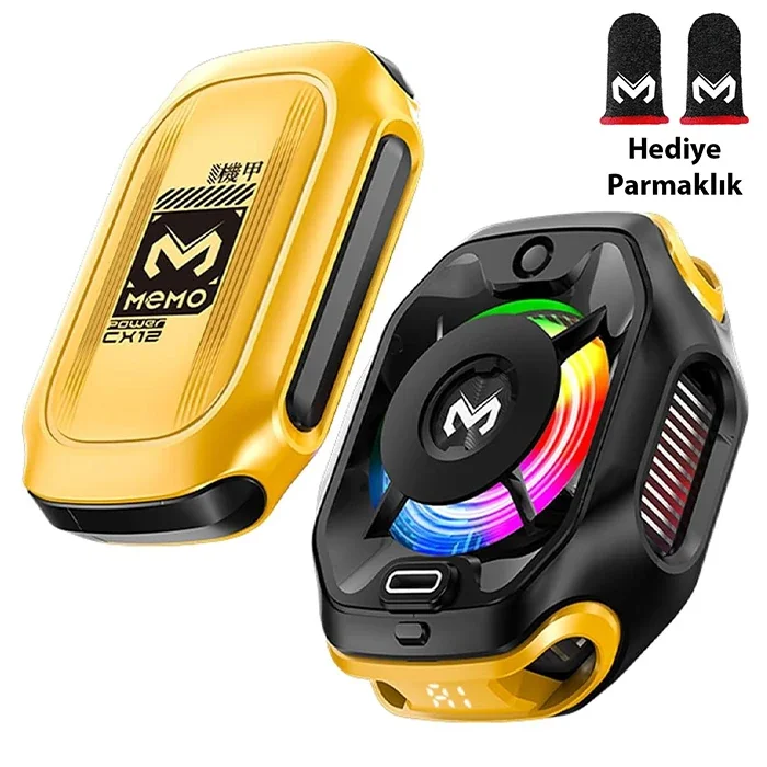 CX12 Pro 2000mAh Manyetik Telefon Soğutucu - Oyun ve Yayın İçin Optimum Çözüm