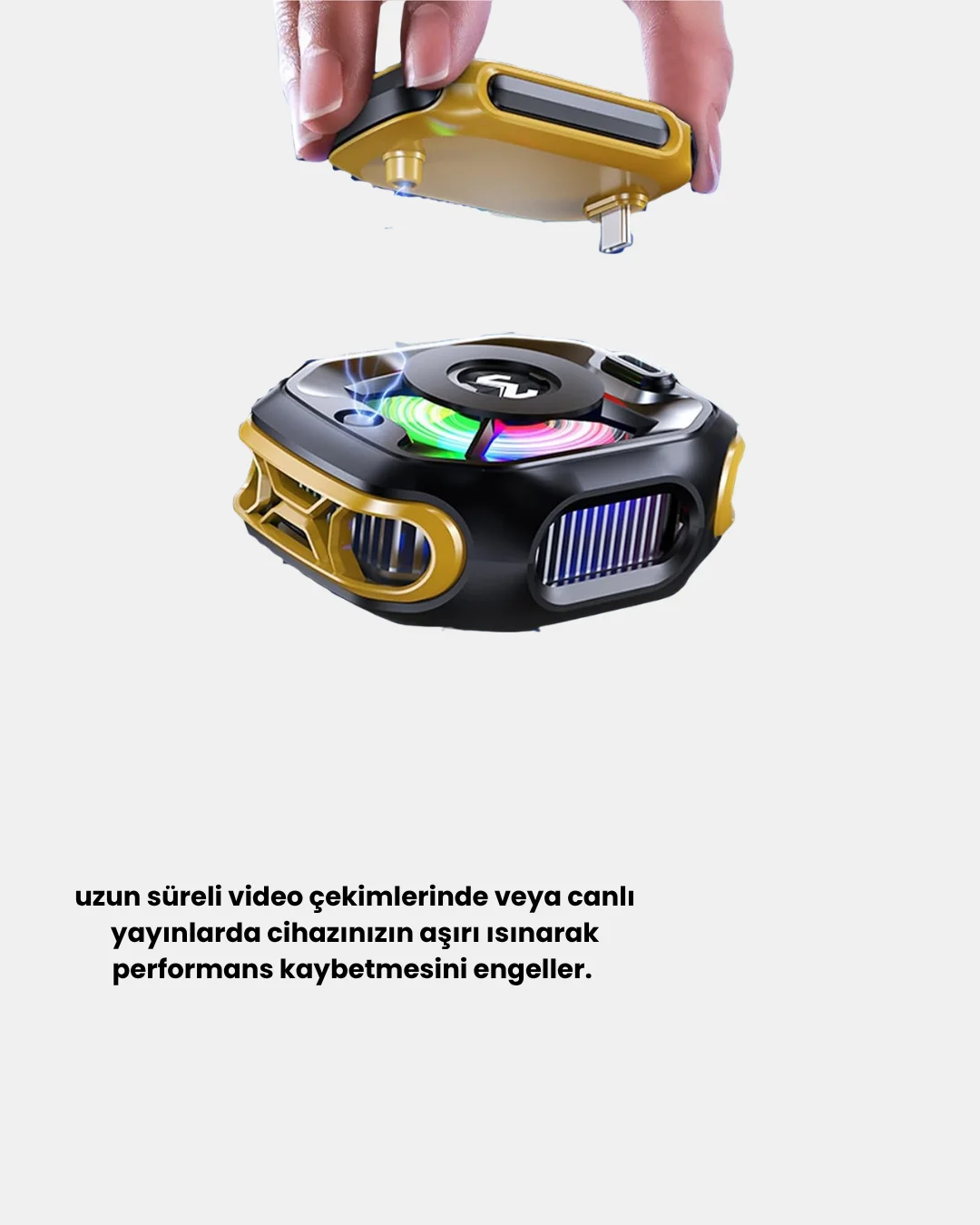 CX12 Telefon Soğutucu TEC Yarı İletken Hızlı Soğutma ve Yüksek Performanslı