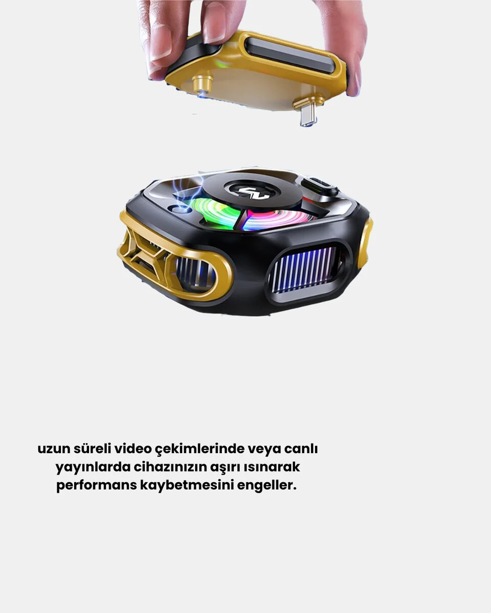 CX12 Telefon Soğutucu TEC Yarı İletken Hızlı Soğutma ve Yüksek Performanslı