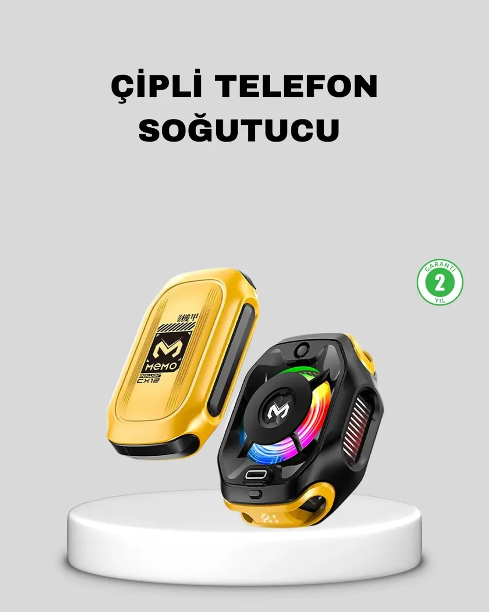 CX12 Telefon Soğutucu TEC Yarı İletken Hızlı Soğutma ve Yüksek Pe