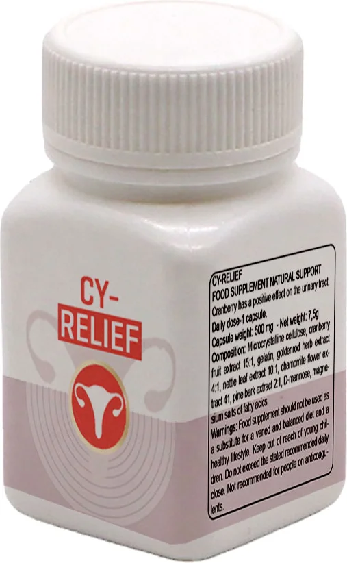 Cy-Relief Erkeğe Özel Destekleme: Amerikan Kızılcığı, Ebegümeci, Adaçayı ve C Vitamini Ekstraktlarıyla Fiyatı, Yorumları ve Özellikleri