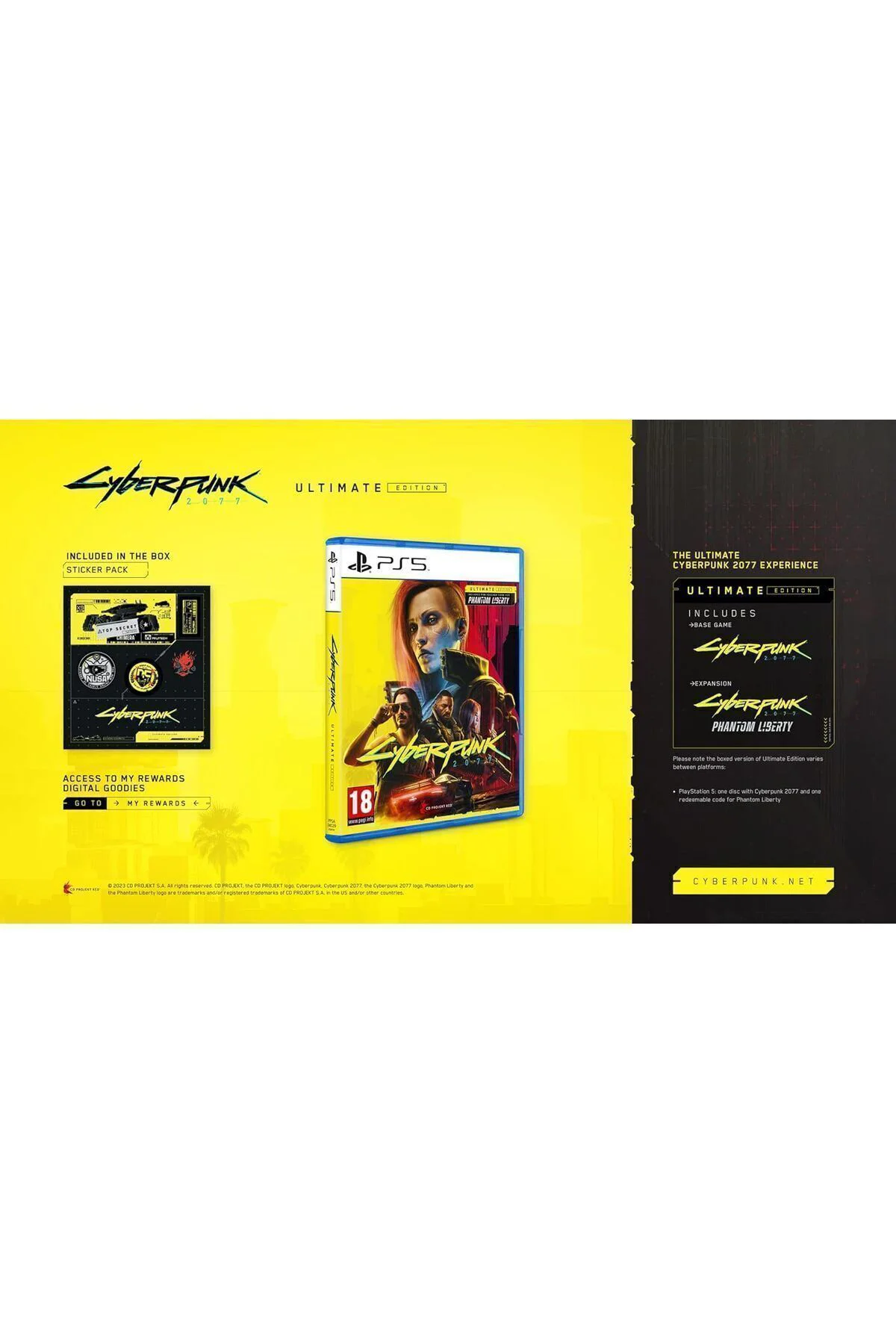 CYBERPUNK 2077 ULTIMATE EDITION PS5 OYUN