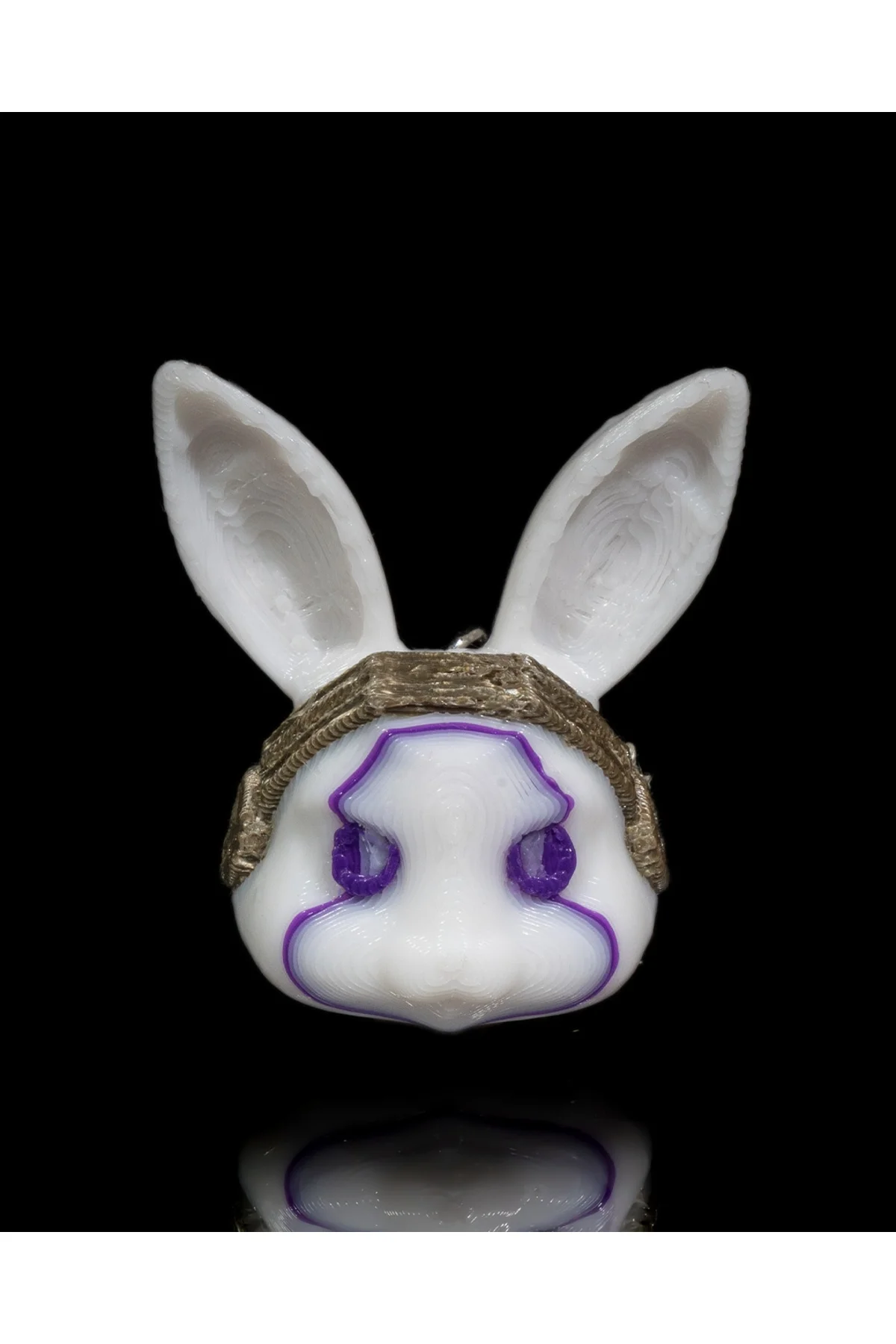 Cyberpunk Bunny Keychain Anahtarlık