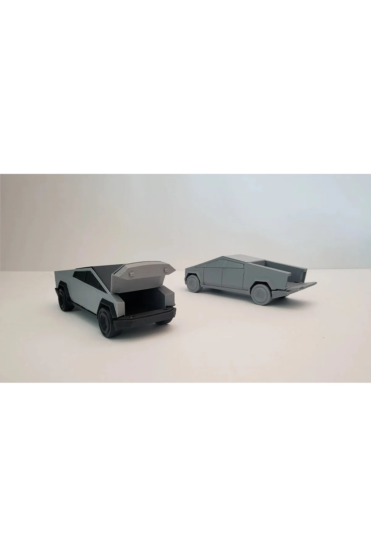 cybertruck kit kart maket - Görsel 2