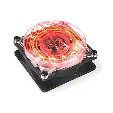 Thermaltake Cyclo 80Mm Efektli Kirmizi Ledli Kasa Fani