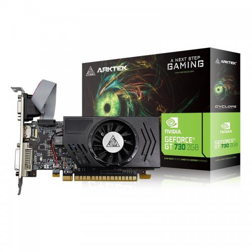 Arktek Cyclops, Akn730d3s2gl1, Gt730, 2Gb, Gddr3, 128Bit, 1Xd-Sub, 1Xdvi
