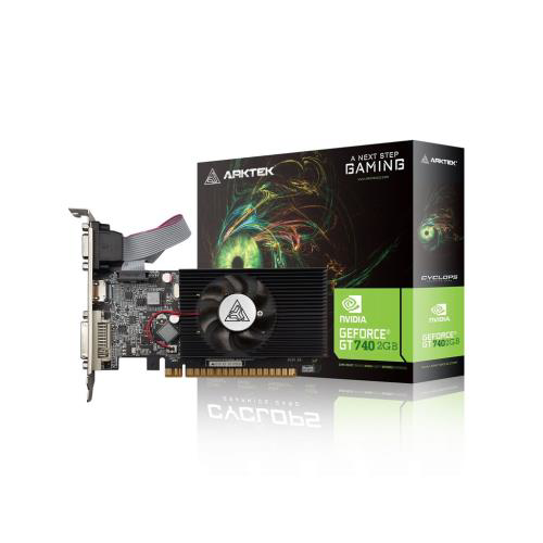 Arktek Cyclops, Akn740d3s2gl1, Gt740, 2Gb, Gddr3, 128Bit, 1Xd-Sub, 1Xdvi