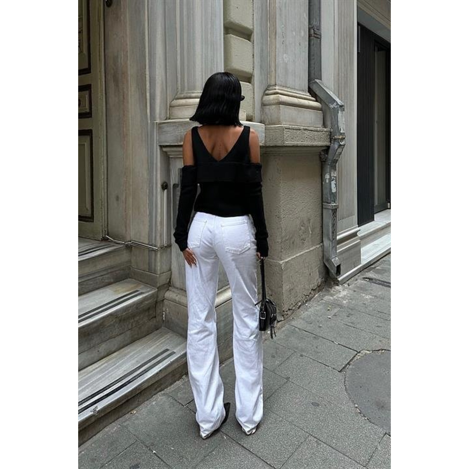 Cynthia Cut Out Triko Hırka -