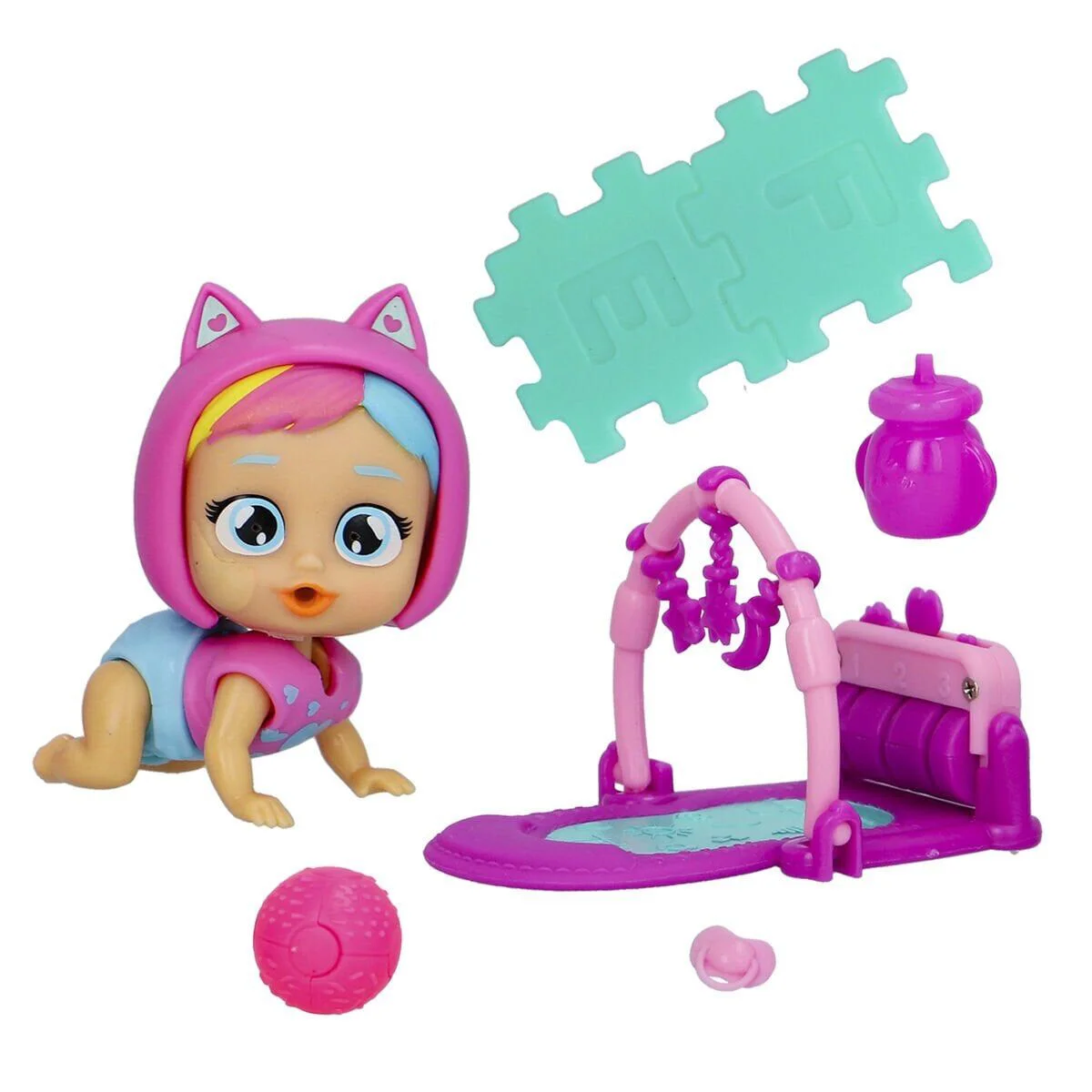 CYP04000 Cry Babies Play Time Mini Millie Bebek ve Aktivite Halısı CYP04000 Cry Babies Play Time Mini Millie Bebek ve Aktivite Halısı