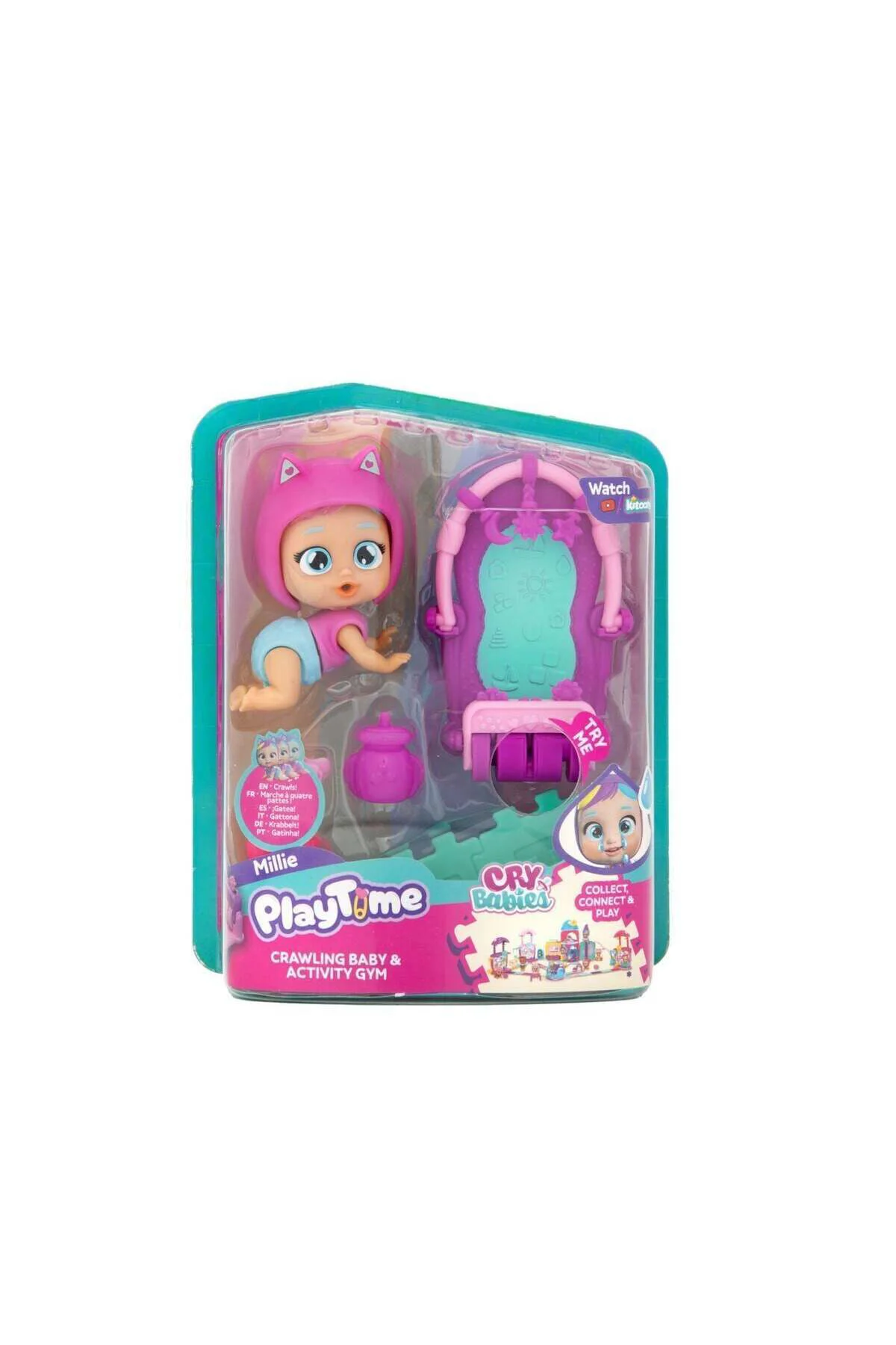Cyp04000 Cry Babies Play Time Mini Millie Bebek Ve Aktivite Halıs